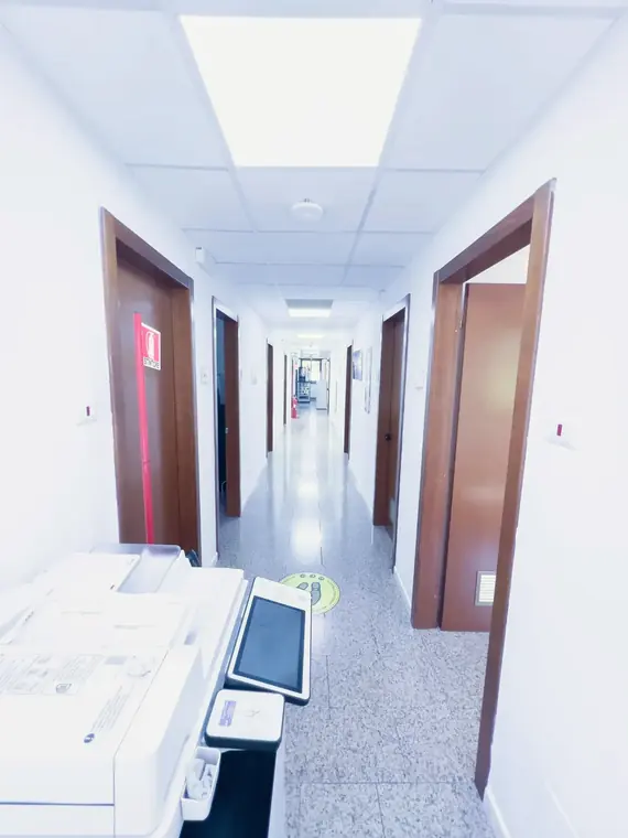 Corridoio di collegamento fra gli uffici